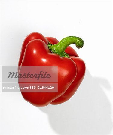 Un poivron rouge Un poivron rouge