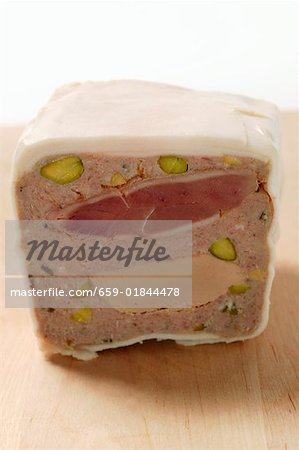 Pâté de canard sauvage aux pistaches