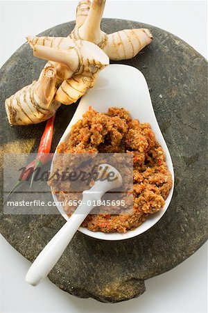 Chilipaste mit galanga