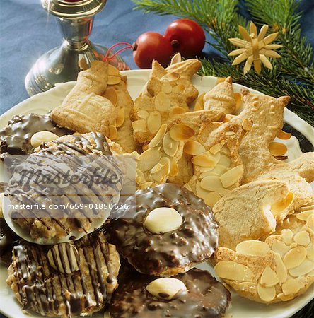 Spekulatius biscuits et chocolat Lebkuchen