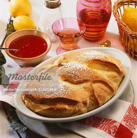 Salzburger Nockerln (omelette autrichien soufflé sucré)