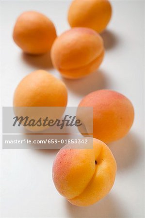 Six apricots