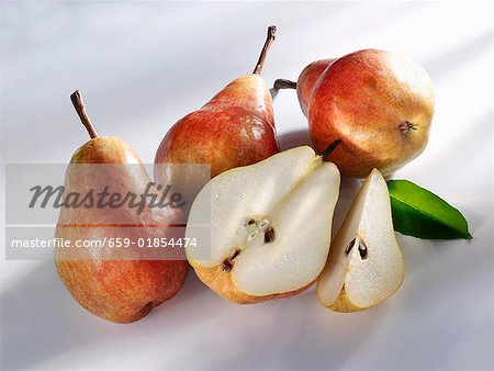 Red Williams pears