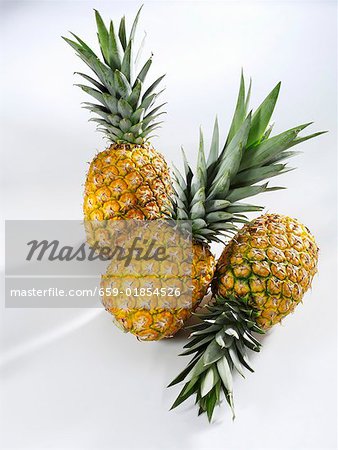 Three pineapples