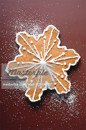 Snowflake biscuit