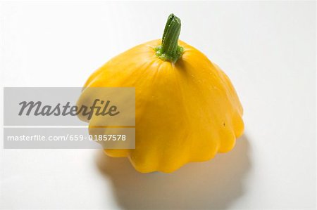 Yellow patty pan squash