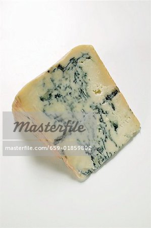 Morceau de fromage bleu