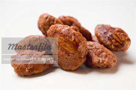 Roasted almonds to nibble
