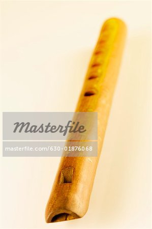Close-up of a flute