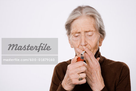 Woman Smoking