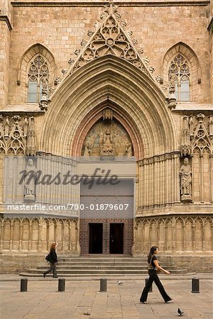 Église de Santa Maria del Mar, Barcelone, Espagne