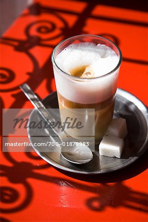 Afrikanischer Kaffee, Medina von Marrakech, Marokko