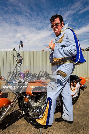 Parkes Elvis Festival Parade, Parkes, New-South.Wales, Australien