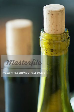 Wine Bottles with Corks