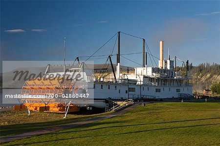 S.S. Klondike Riverboat, Yukon River, S.S. Klondike National Historic Site, Yukon, Canada