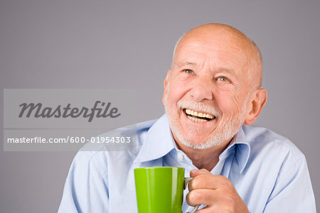 Man with Coffee Mug