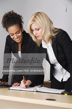 Les femmes d'affaires Bureau