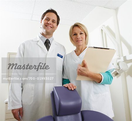 Portait of Dentists in Office