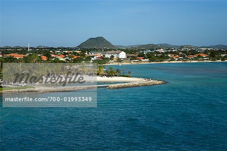 Overview of Shoreline, Aruba, Netherlands Antilles