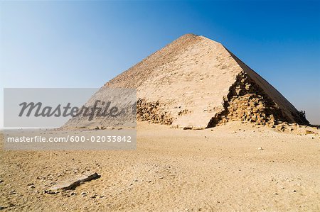 The Bent Pyramid, Dashur, Egypt