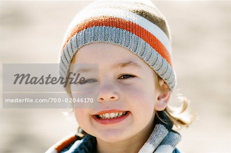 Portrait du petit garçon, Huntington Beach, Orange County, Californie, Etats-Unis
