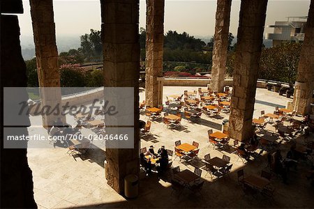 Courtyard, Getty Museum, South California, USA