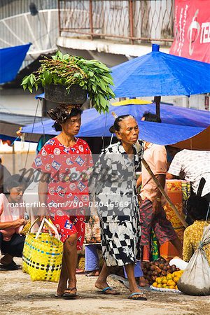 Shoppers at Market, Porsea, Sumatra, Indonesia