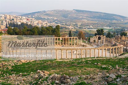 The Oval Plaza, Jerash, Jordan