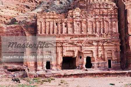 The Palace Tomb, The Royal Tombs, Petra, Arabah, Jordan