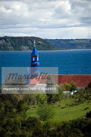 Chapel on Chiloe Island, Chile