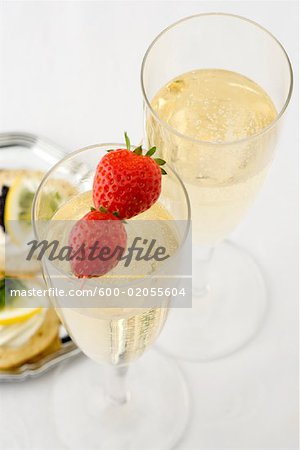 Champagne et fraises