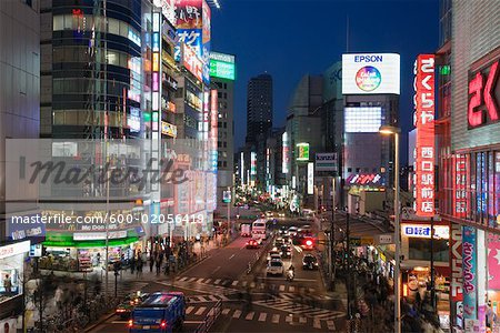 Bezirk Shinjuku, Tokio, Japan