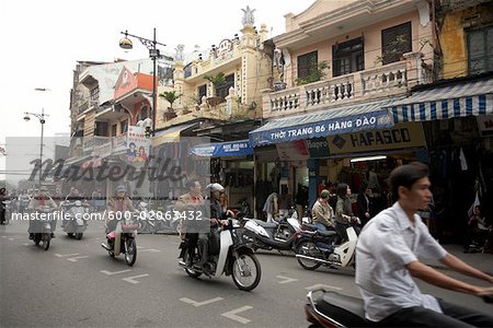 Straßenszene, Hanoi, Vietnam