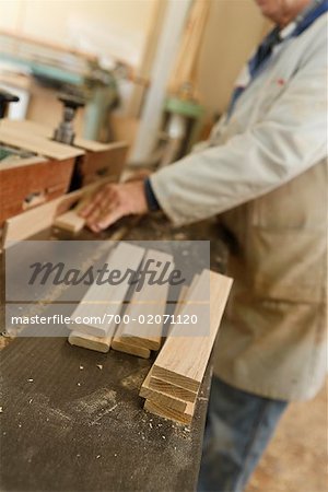 Carpenter in Workshop