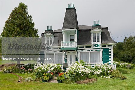 Exterior of House, Charlevoix, Quebec, Canada