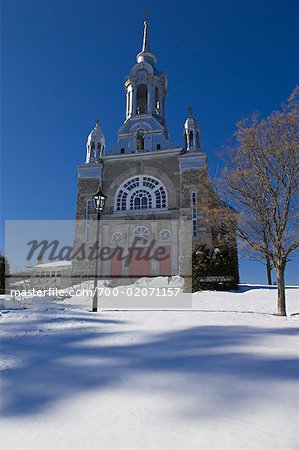 Kirche in St Sauveur, Quebec, Kanada
