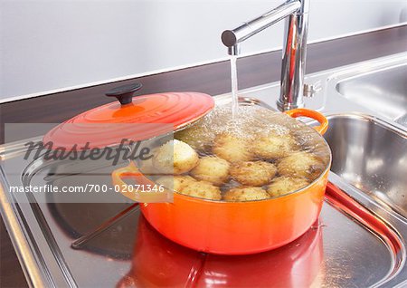 Potatoes in Pot