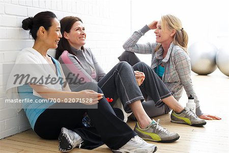 Frauen im Fitness-Studio