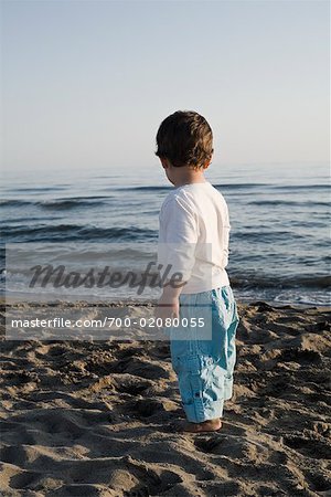 Little Boy on the Beach, Tor San Lorenzo, Ardea, Lazio, Italy