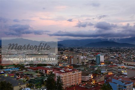 Paysage urbain, San Jose, Costa Rica