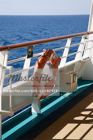 Deck of Cruise Ship