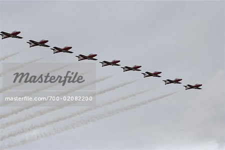 Planes Flying in Formation