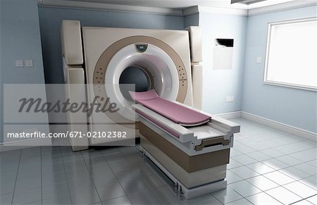 A CT scanner