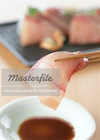 Sashimi en tranches Sashimi en tranches