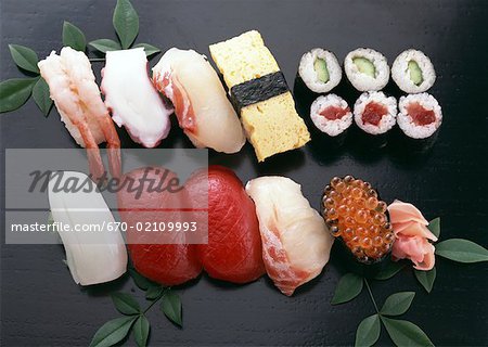 Assortiment de sushi Assortiment de sushi
