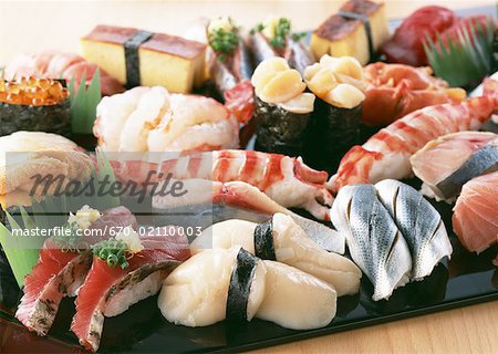 Nigiri-sushi assorti Nigiri-sushi assorti