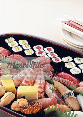 Cataring assortiment sushi Cataring assortiment sushi