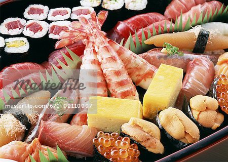Cataring assortiment sushi Cataring assortiment sushi
