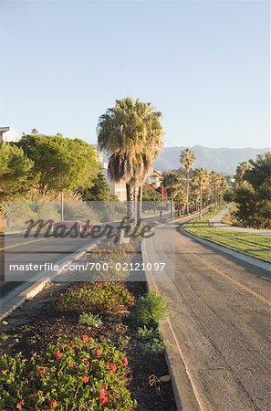 Shoreline Drive, Santa Barbara, Californie, USA