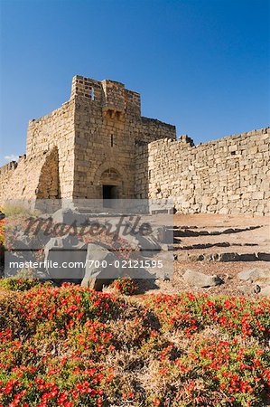 Ruines de Qasr Azraq, Jordanie